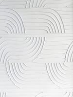 Fresh Perspective Textured Art - Light Brown/White