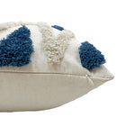 Feeling Connected Decorative Cushion - Blue, White