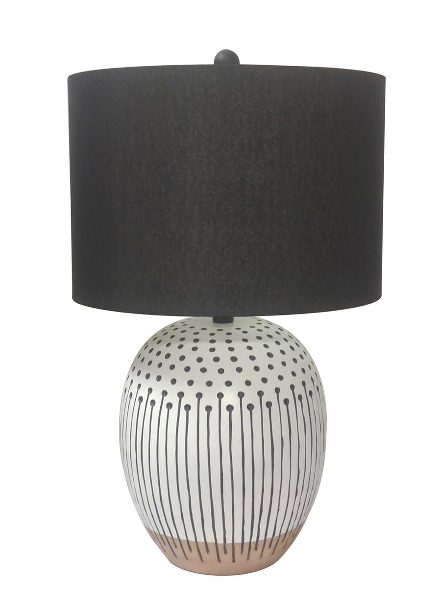 Free Spirit Table Lamp - White, Black