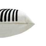 Free Spirit 18 x 18" Cushion - Mustard, White, Black