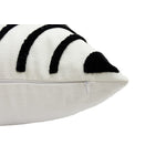 Free Spirit 18 x 18" Cushion - Black, Mustard, White