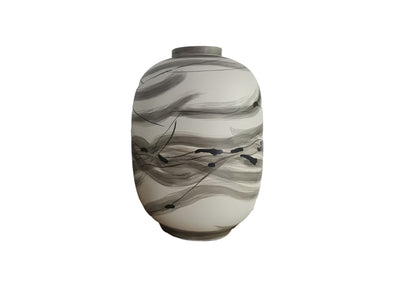 In Harmony Tall Vase - Light Grey, White