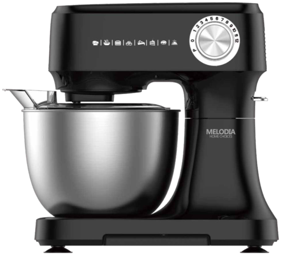 3.5L Stand Mixer 12 Speed - Black