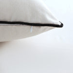 Summer Breeze Outdoor Decorative Accent Cushion - Black