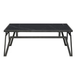 Desta Coffee Table - Black Sintered Stone