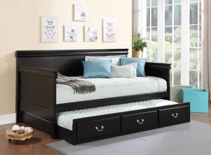 Stamen Daybed and Trundle Package - Black