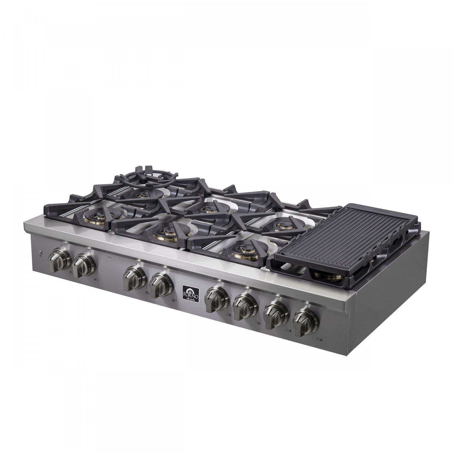 Forno Spezia Stainless Steel 48" Pro-style Gas Cooktop - FCTGS5751-48