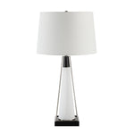 Sage Table Lamp - Frosted White/Matte Black