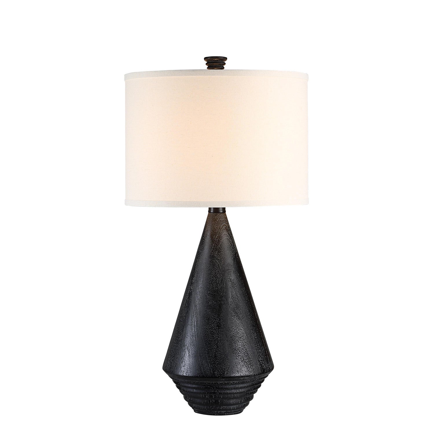 Paloma Table Lamp - Matte Black Wash