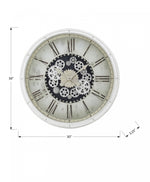 Nimbus Clock - White