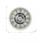 Nimbus Clock - White