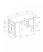 Elsie Counter-height Dining Table - White