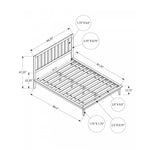 Margaret Queen Bed - White