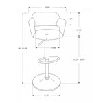 Stanley Bar Stool - Black