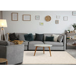 Sasha Soft Diamonds Area Rug - Cream - 7' X 10'