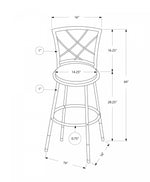 Islington Bar Stool - Black - Set Of Two
