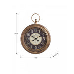 Virtue Clock - Light Brown