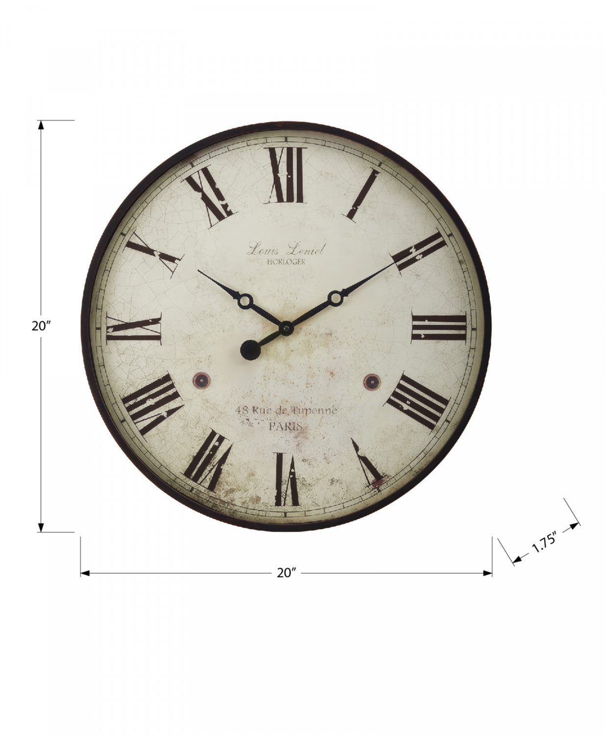 Windsor Clock - Brown