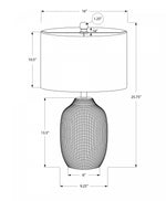 Yardley Table Lamp - Cream