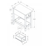 Willow Side Table - Grey