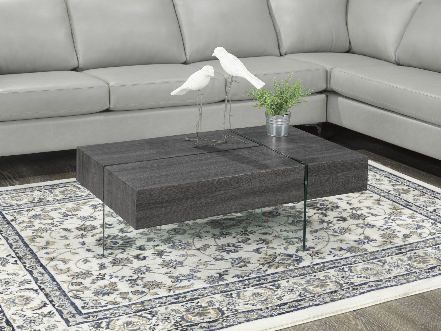 Elexa Coffee Table - Grey