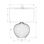 Mercer Table Lamp - Black