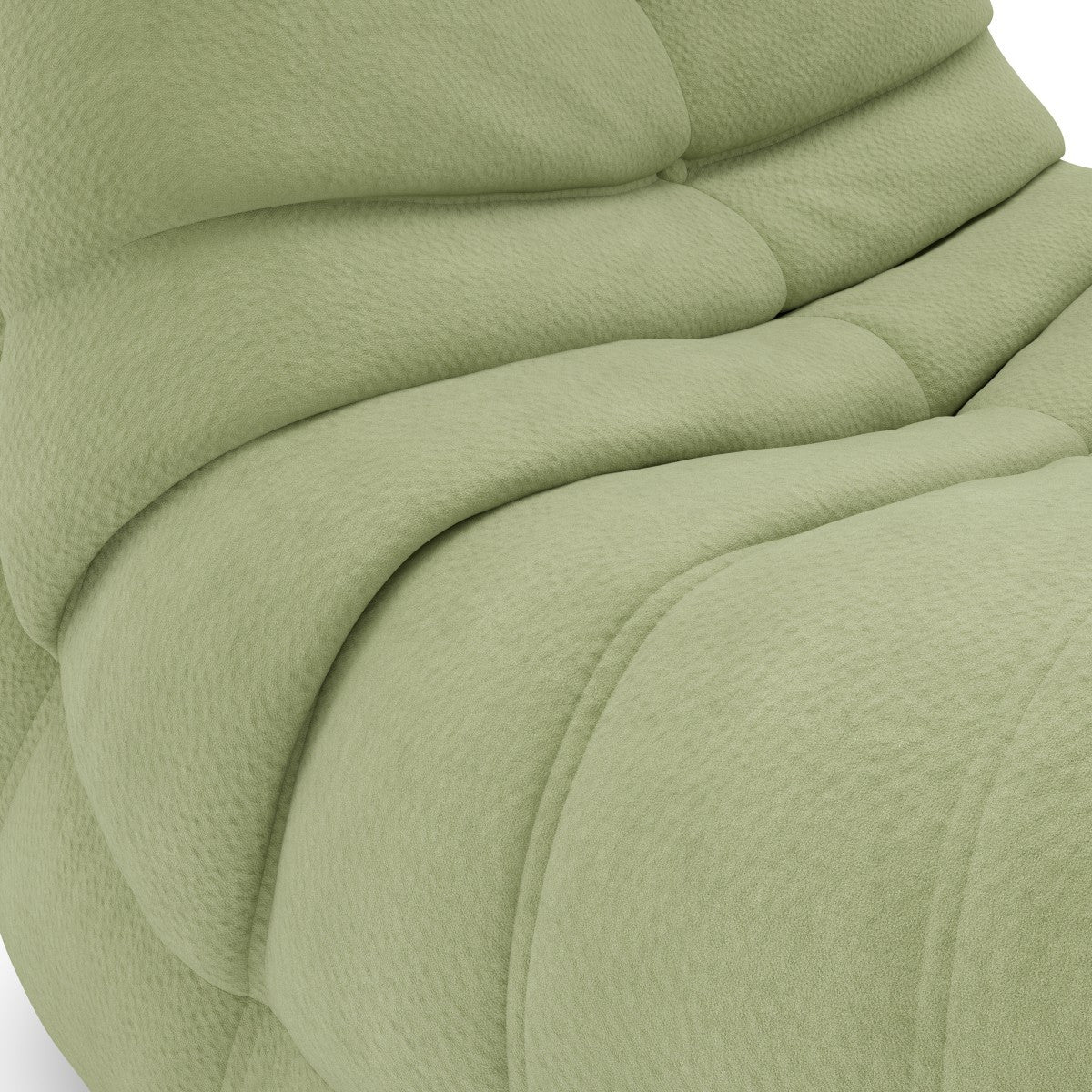 Daisy Kid's All-Foam Armless Chair - Sage