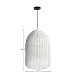 Iskren Large Chandelier - Natural