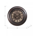 Opus Clock - Brown