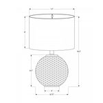 Madison Table Lamp - Grey