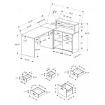Varo Desk - Espresso Brown