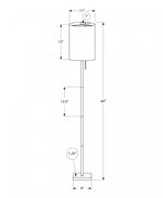 Keaton Floor Lamp - Black