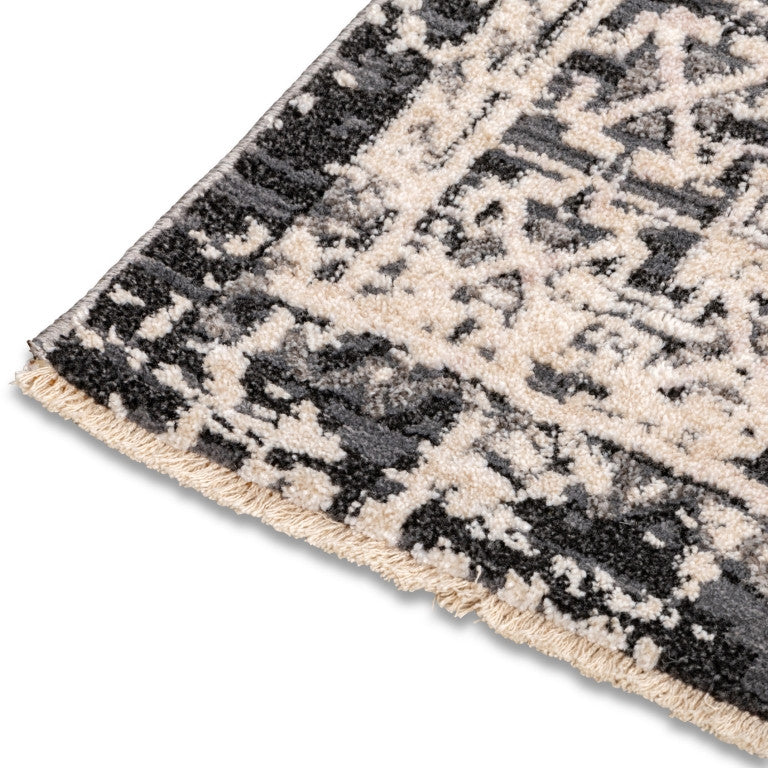 Alpena Traditional Rug - 9' x 12' - Black/Grey