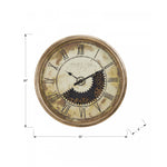 Vista Clock - Brown