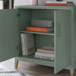 Westerleigh 2-Door Accent Cabinet - Pale Green
