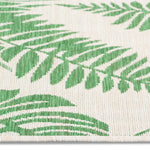 Cabana Palm Leaves Indoor/Outdoor Rug - 6' x 9' - Green