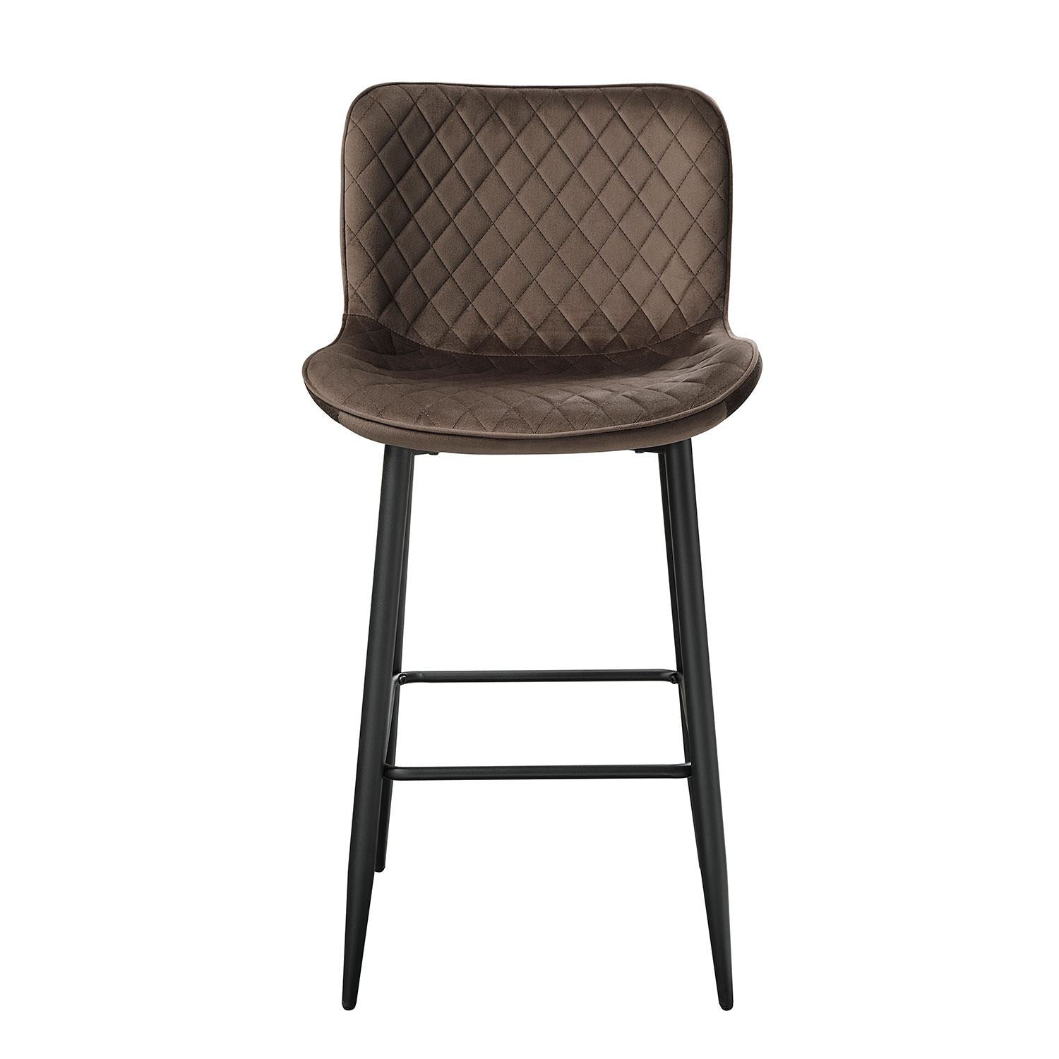 Nya Bar Stool - Brown - Set of Two