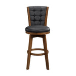 Medford Bar Stool - Black, Brown - Set of Two