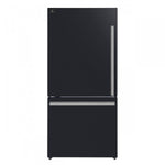 Forno Milano 62" Black 2-piece Freestanding Dual Bottom Freezer Refrigerator (34.4 Cu. Ft.) - FFFFD1787-60BLK