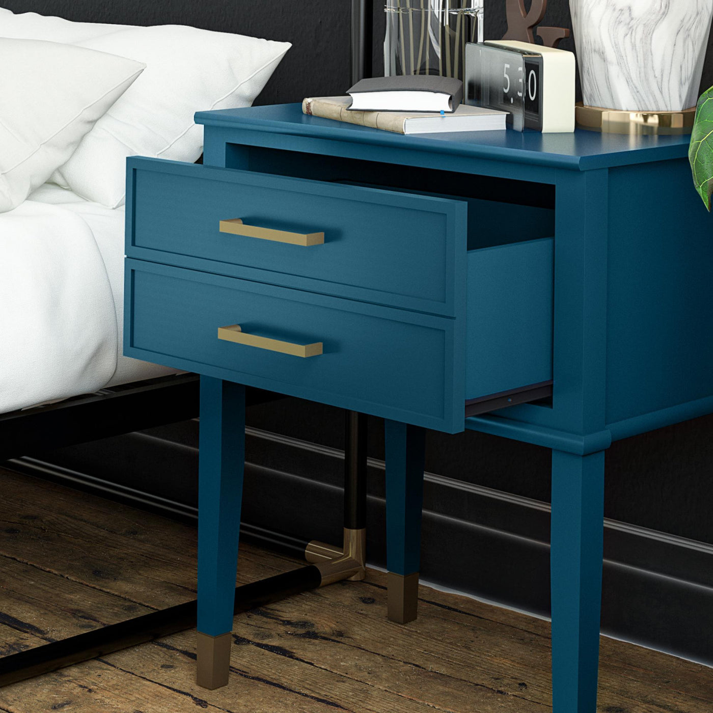 Westerleigh End Table - Moroccan Blue