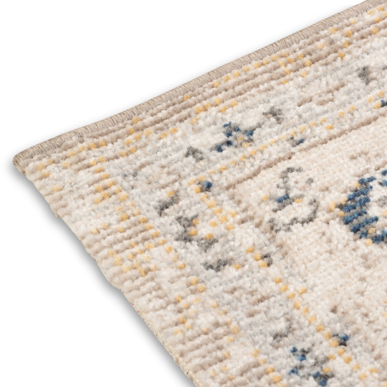 Salsa Medallion Outdoor Rug - 3' x 5' - Orange/Blue