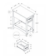 Aurea Side Table - Walnut