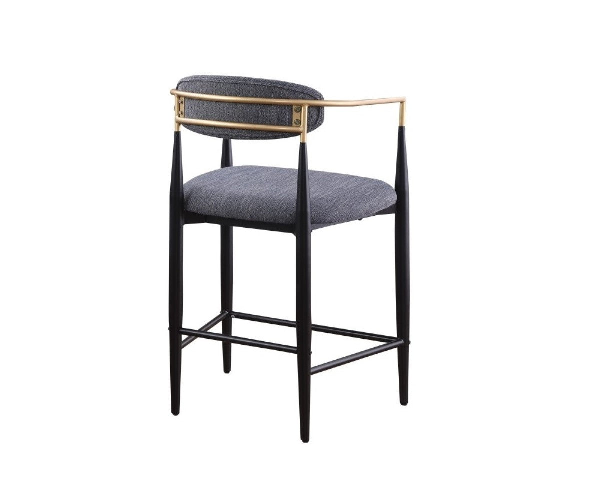 Callum Counter Stool - Grey - Set of Two