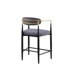 Callum Counter Stool - Grey - Set of Two