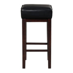 Pittsville Bar Stool - Espresso, Black - Set of Two