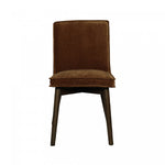 Brindel Dining Chair - Distressed Velvet Bronze - Set Of Two