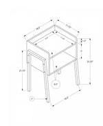 Jora Side Table - Brown