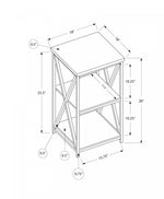 Miren Side Table - White