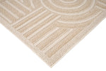 Assia Curves Outdoor Rug - 4' x 6' - Beige