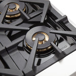 Forno Premium Stainless Steel Kitchen Package with 48" Gas Range, 2 28" Convertible Refrigerator/Freezer and 48" Range Hood - FBDL-019-07CAUS